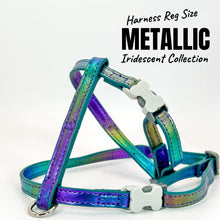 Load image into Gallery viewer, Iridescent Collection- sold separately Hands Free Leash, Escape Proof Harness & collars