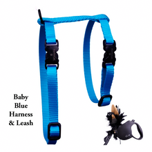 Load image into Gallery viewer, Black Dipped in Gold Leash and Harness Set