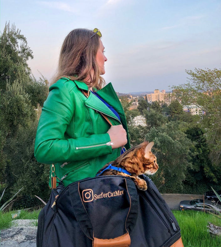 Training Bag w/ Litter Box for adventures