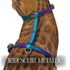 Iridescent Collection- sold separately Hands Free Leash, Escape Proof Harness & collars