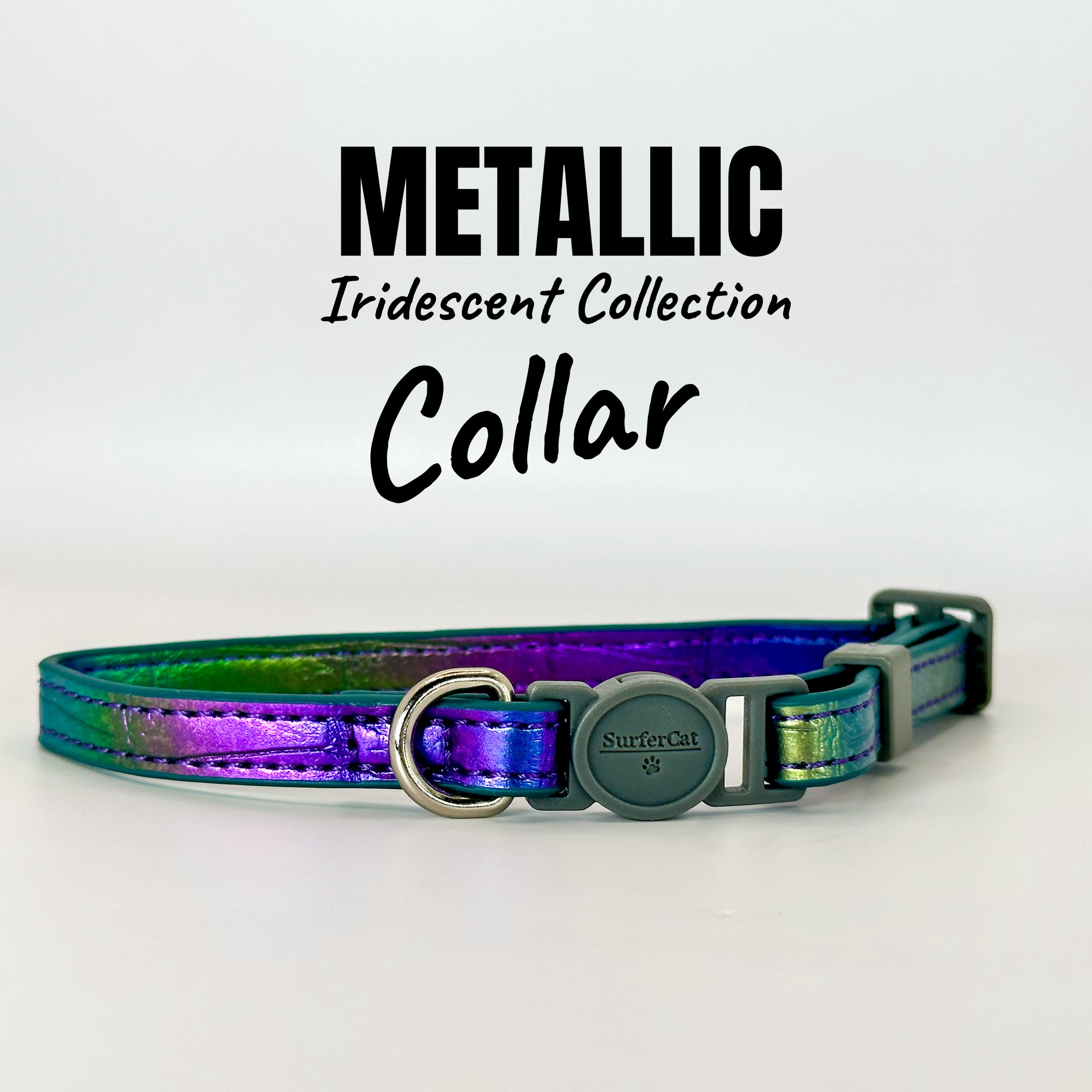 Iridescent Collection- sold separately Hands Free Leash, Escape Proof Harness & collars