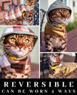Hideaway Hoodie Collection - Reversible Cat Jacket