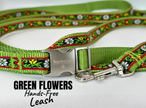 Iridescent Collection- sold separately Hands Free Leash, Escape Proof Harness & collars