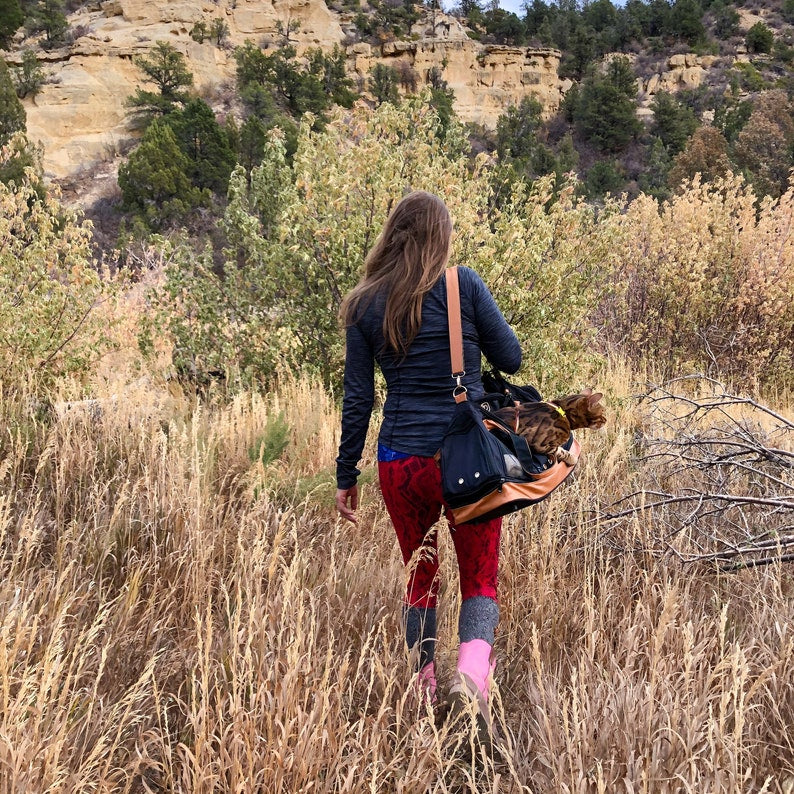 Training Bag w/ Litter Box for adventures